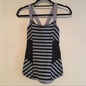 Striped Lululemon Tank